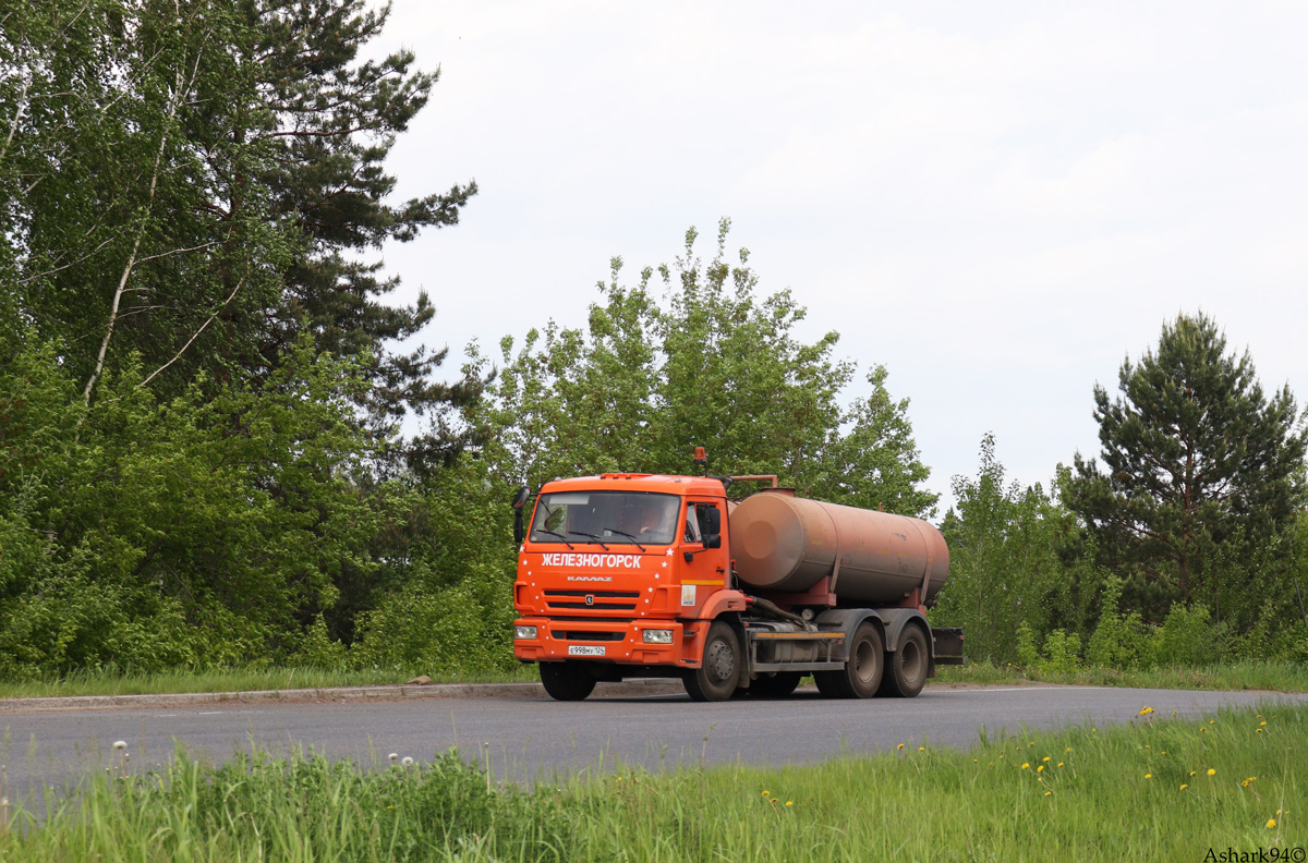Красноярский край, № Е 998 МУ 124 — КамАЗ-65115-A4(23)