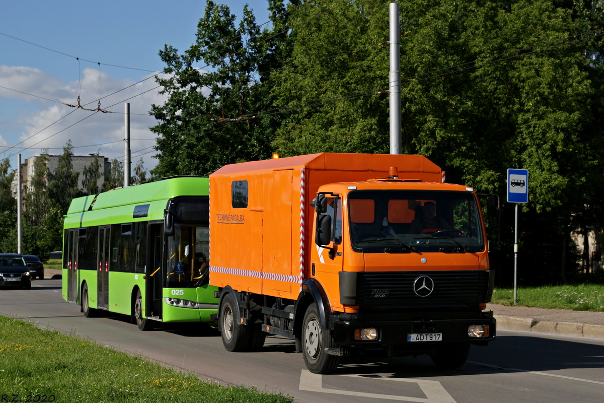 Литва, № ADT 917 — Mercedes-Benz SK 1717