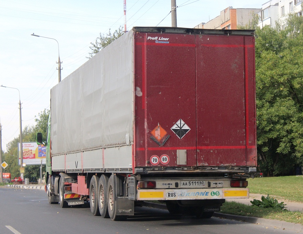 Псковская область, № АА 5111 60 — Krone SDP 27 Profi Liner / SDP 24