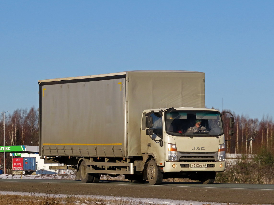 Псковская область, № К 763 РУ 60 — JAC N120 / N75
