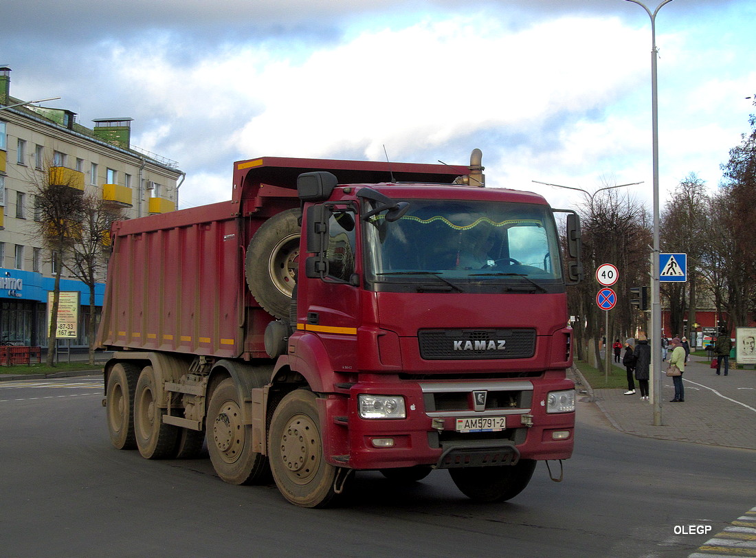 Витебская область, № АМ 5791-2 — КамАЗ-65801-T5(68)