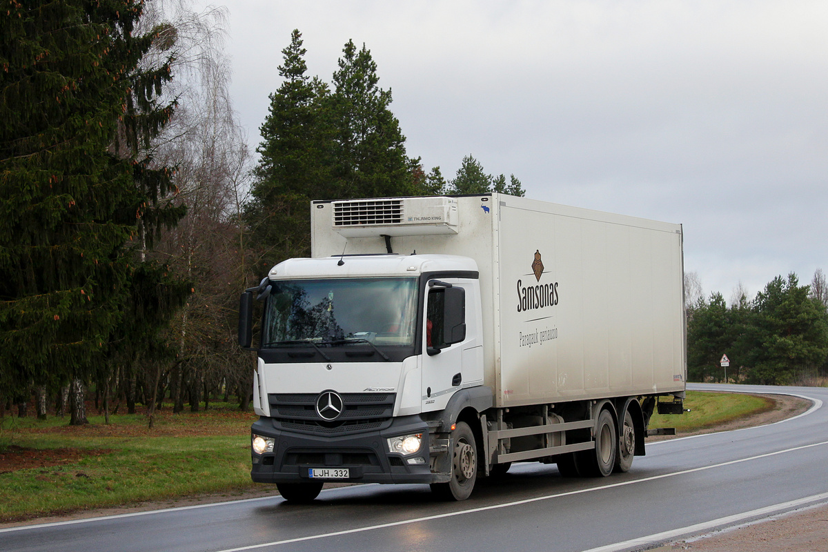 Литва, № LJH 332 — Mercedes-Benz Actros ('2011)