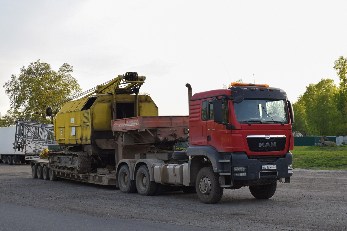 Алтайский край, № Н 332 УА 22 — MAN TGS 33.480