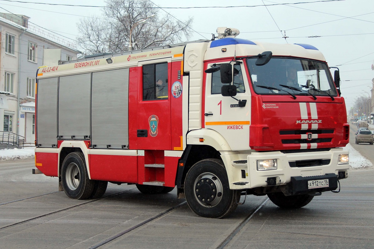 Удмуртия, № А 912 ТС 18 — КамАЗ-43265-5H(56)