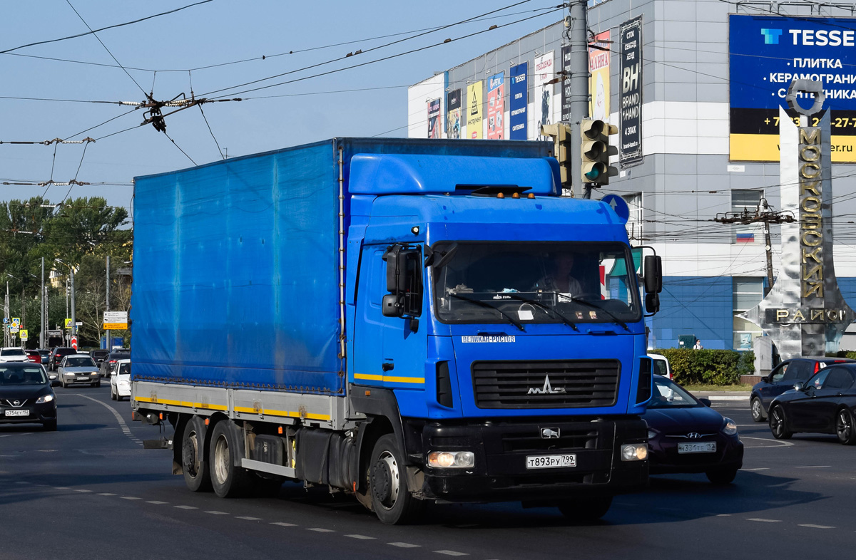 Москва, № Т 893 РУ 799 — МАЗ-631019
