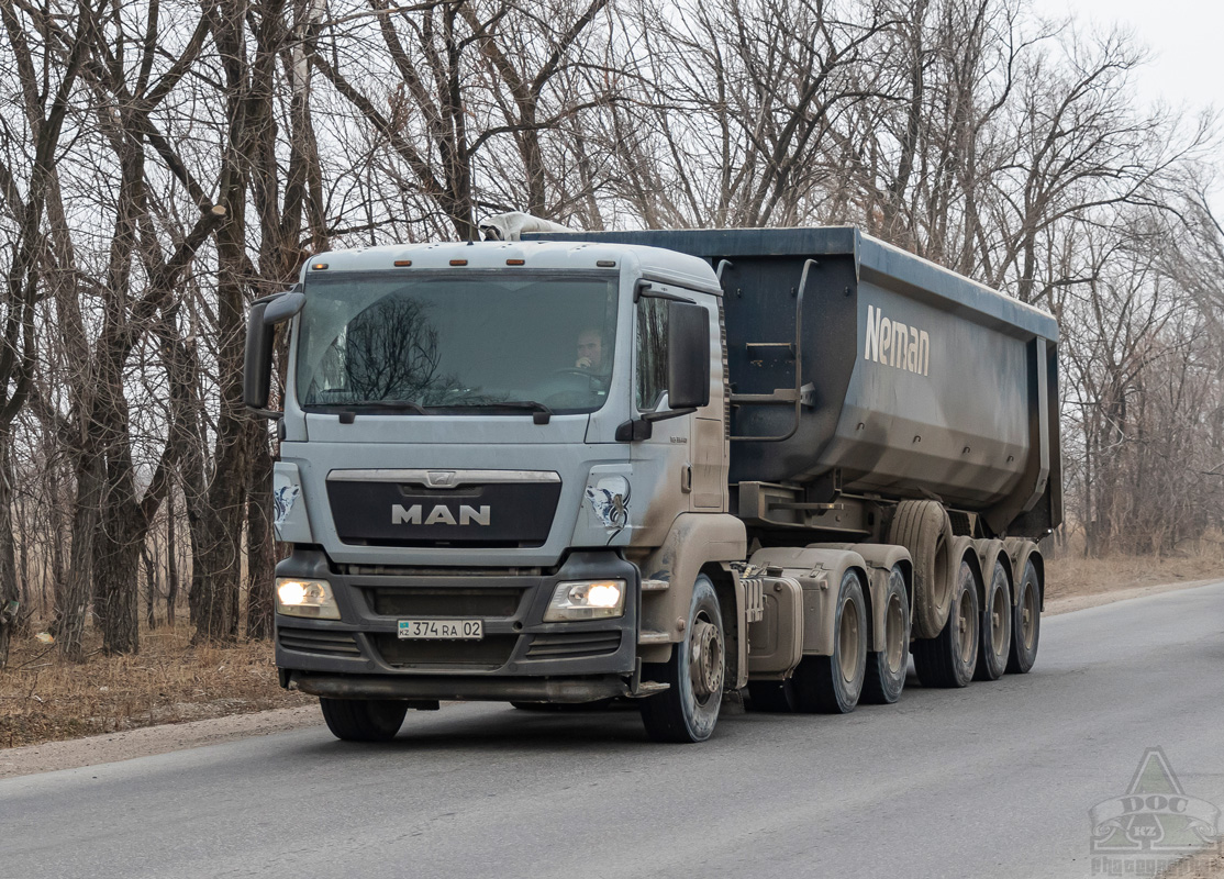 Алматы, № 374 RA 02 — MAN TGS 33.440