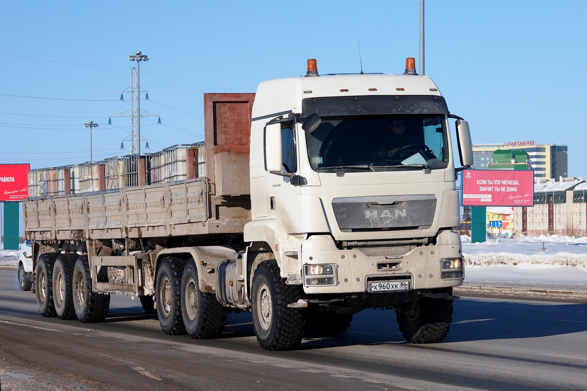 Ханты-Мансийский автоном.округ, № Х 960 ХК 86 — MAN TGS 40.430
