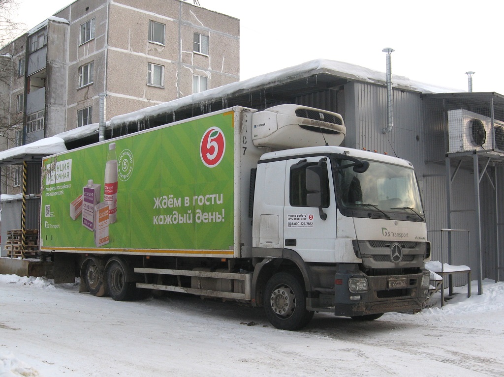 Москва, № Т 055 МН 799 — Mercedes-Benz Actros '09 2536 [Z9M]