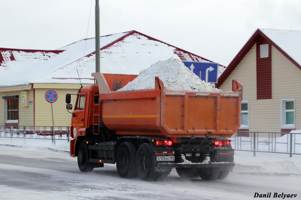 Ненецкий автономный округ, № А 126 ВС 83 — КамАЗ-65115-L4(19)