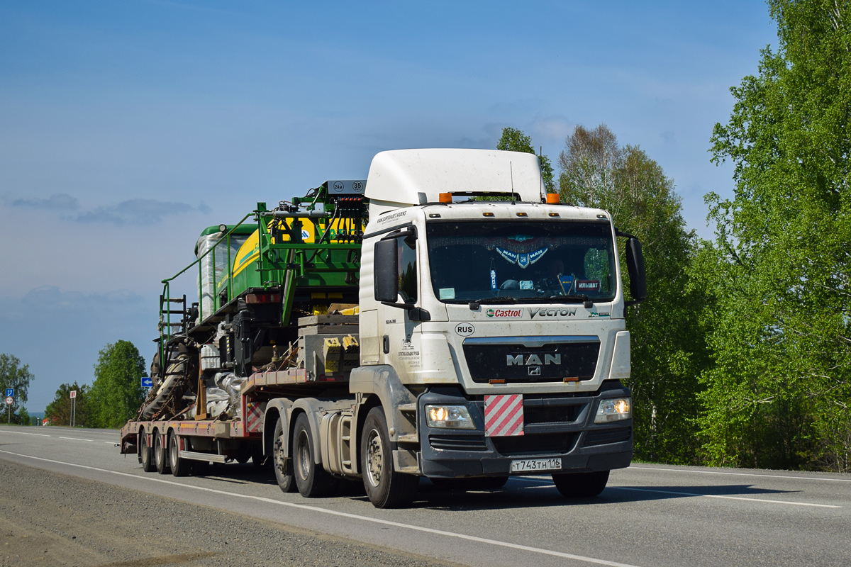 Татарстан, № Т 743 ТН 116 — MAN TGS 26.390