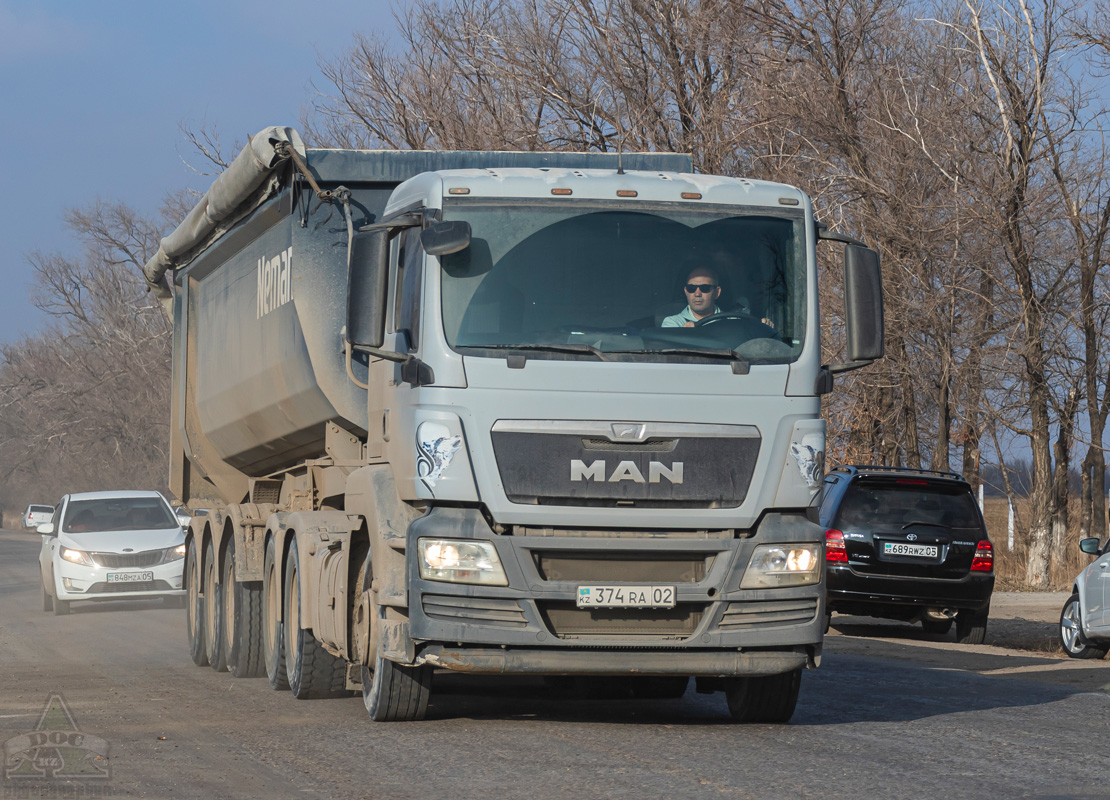 Алматы, № 374 RA 02 — MAN TGS 33.440