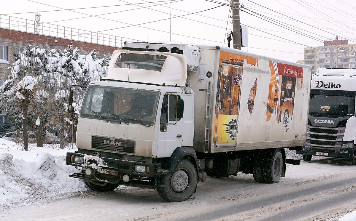 Саратовская область, № А 831 МХ 164 — MAN L2000 (общая модель)