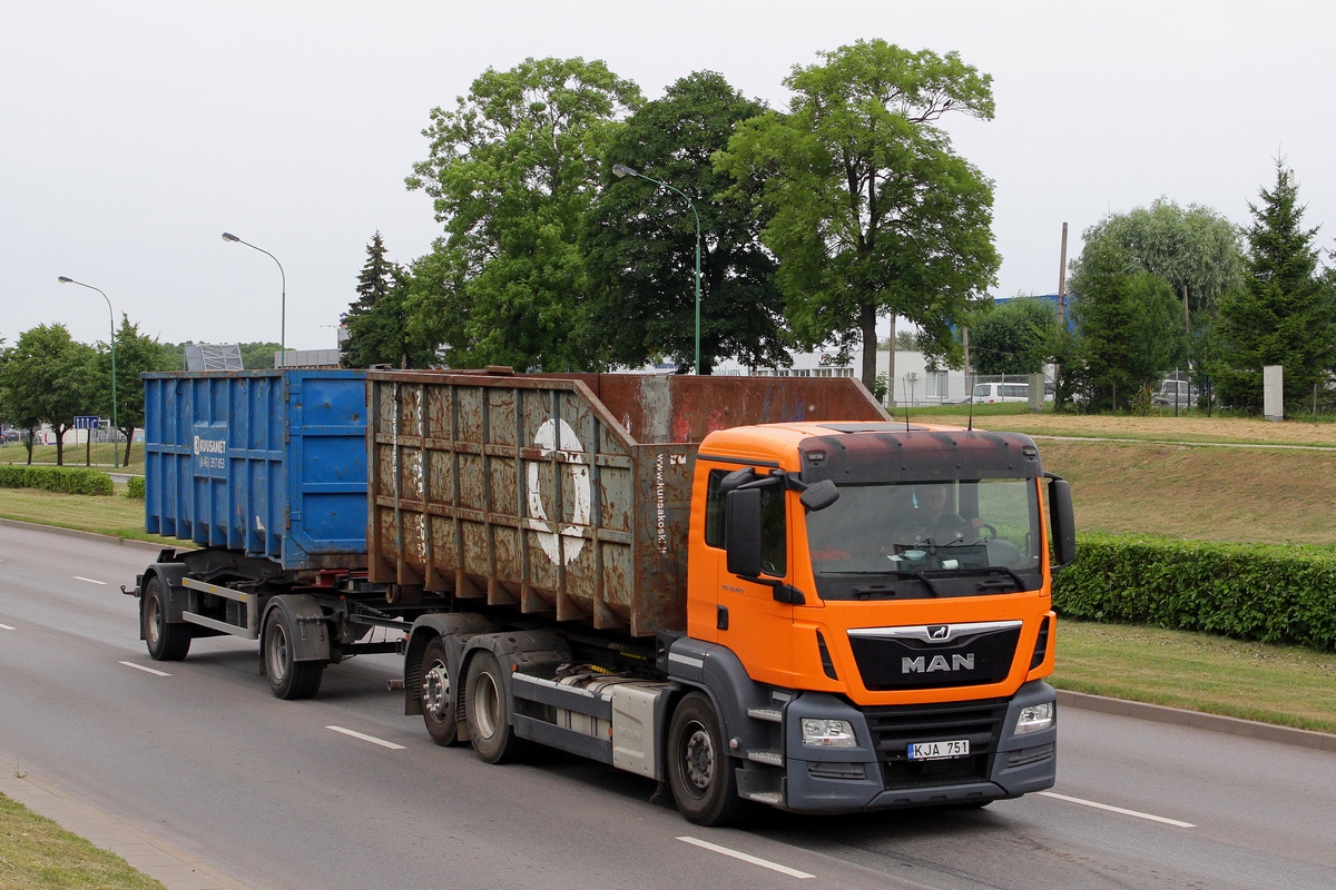 Литва, № KJA 751 — MAN TGS Euro 6 II (Общая модель)