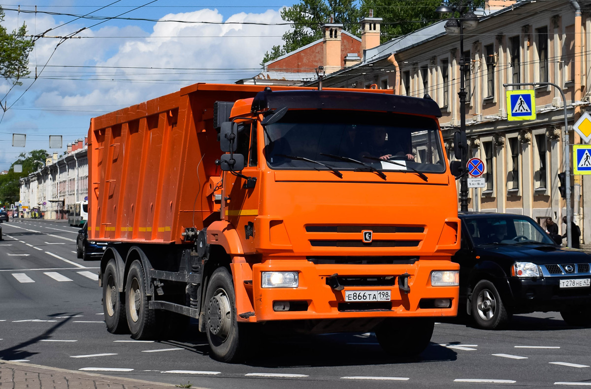 Санкт-Петербург, № Е 866 ТА 198 — КамАЗ-6520-B5(49)