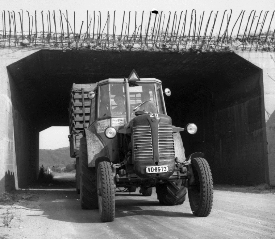 Венгрия, № VD-85-73 — Zetor Super 50; Венгрия — Исторические фотографии (Спецтехника)