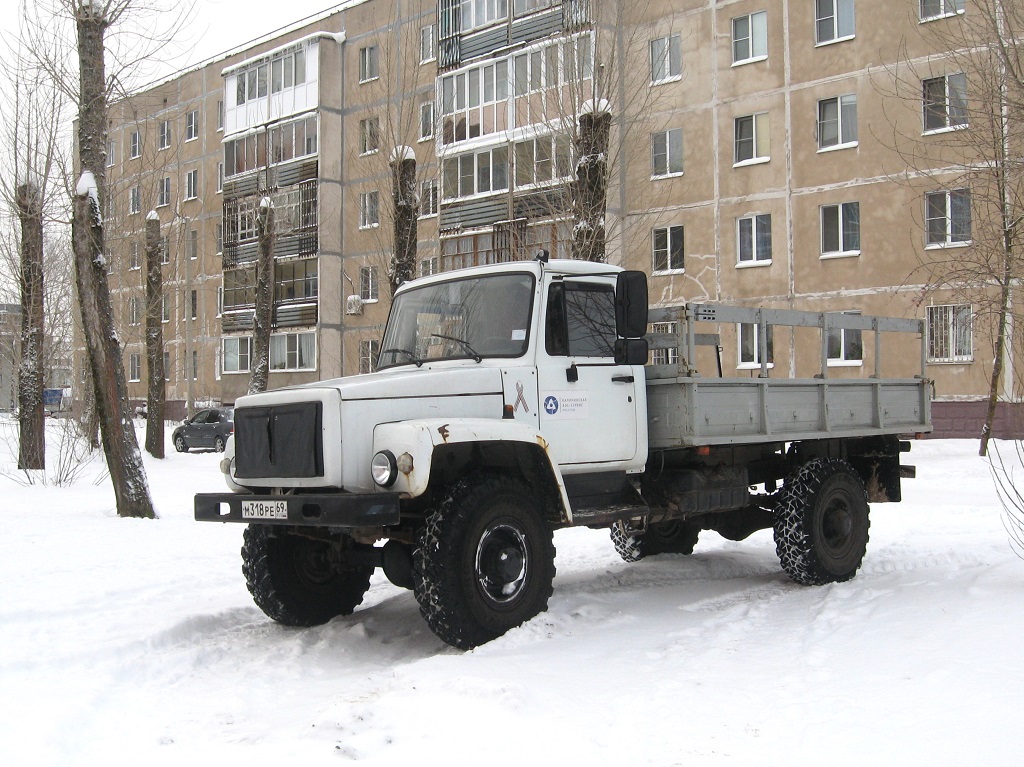 Тверская область, № М 318 РЕ 69 — ГАЗ-33081 «Садко»