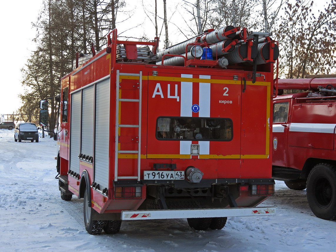 Кировская область, № Т 916 УА 43 — Isuzu NPS75 [Z7X]
