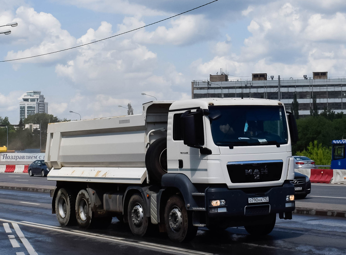 Московская область, № О 790 НА 790 — MAN TGS 41.430