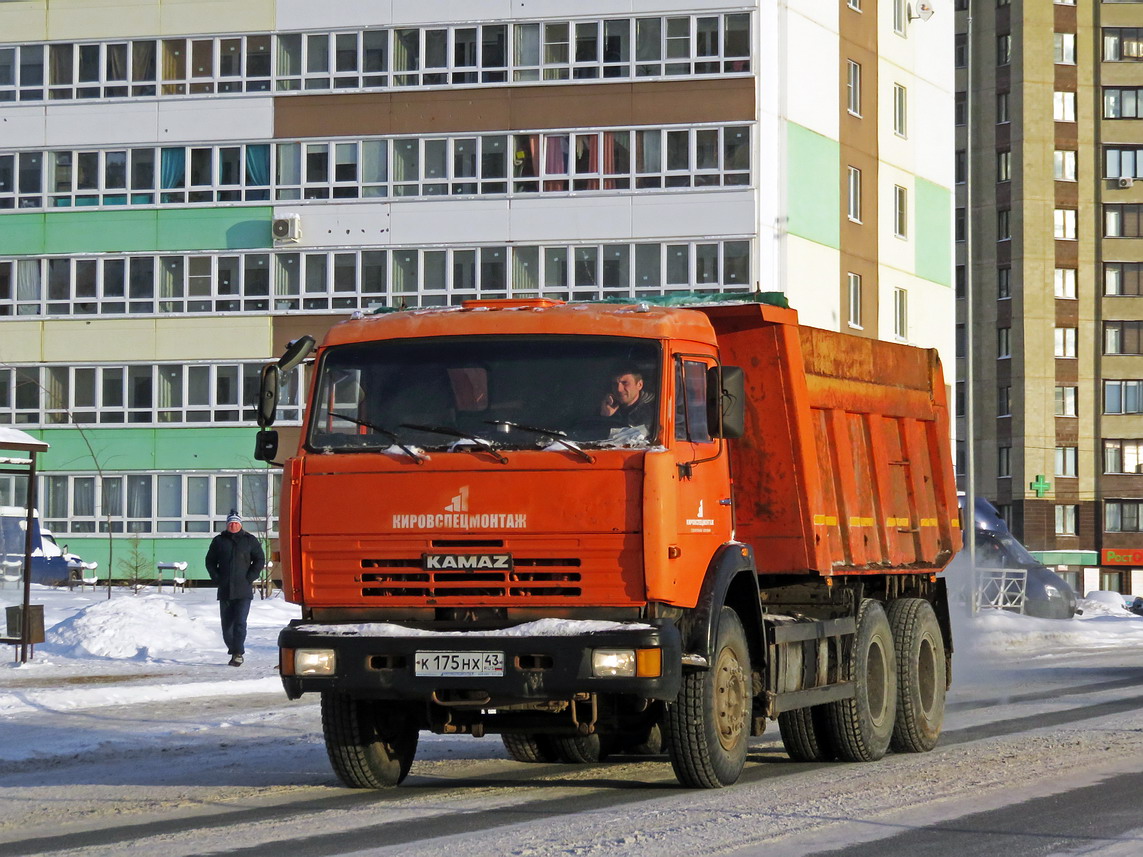 Кировская область, № К 175 НХ 43 — КамАЗ-65115-D3(97)