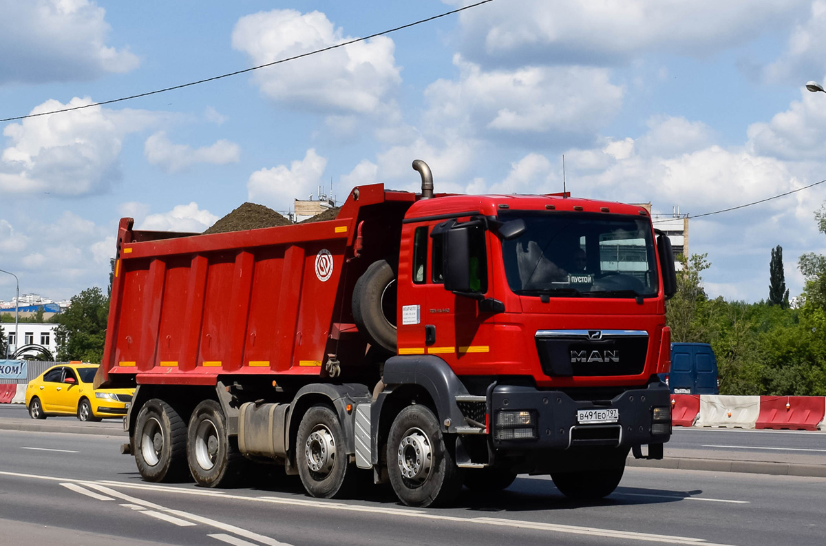 Москва, № В 491 ЕО 797 — MAN TGS 41.440