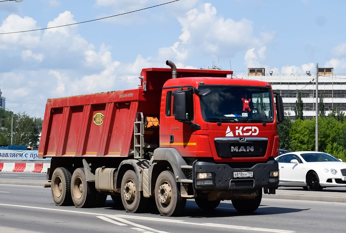 Москва, № В 818 ХН 799 — MAN TGS 41.480