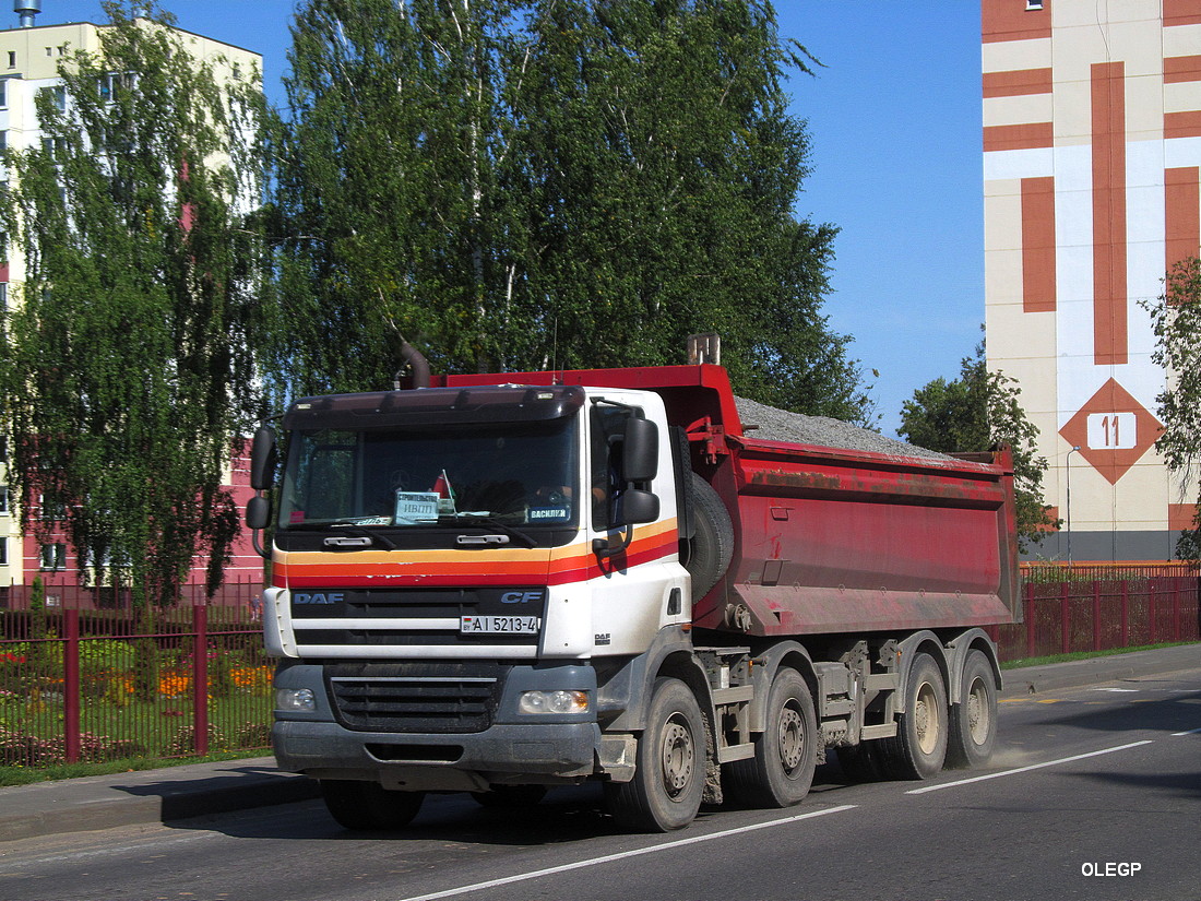Гродненская область, № АІ 5213-4 — DAF CF85 FAD