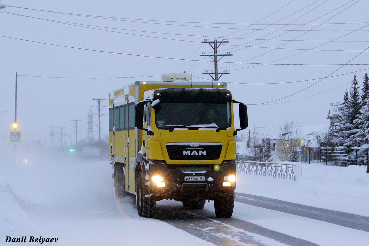 Ненецкий автономный округ, № А 884 АО 83 — MAN TGS 33.400