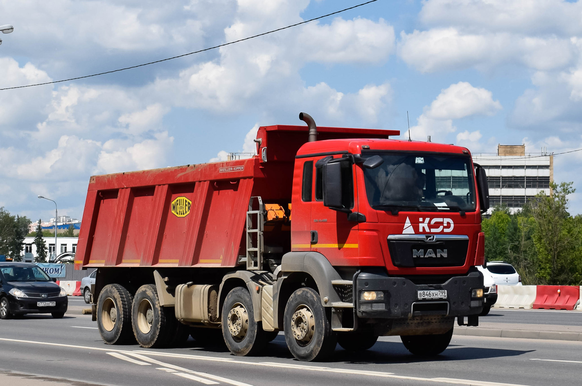 Москва, № В 846 ХН 799 — MAN TGS 41.480
