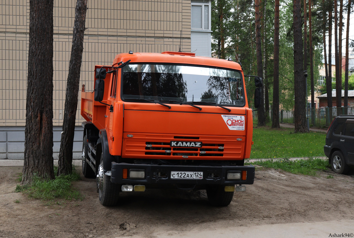 Красноярский край, № С 122 АХ 124 — КамАЗ-43255-A3(96)