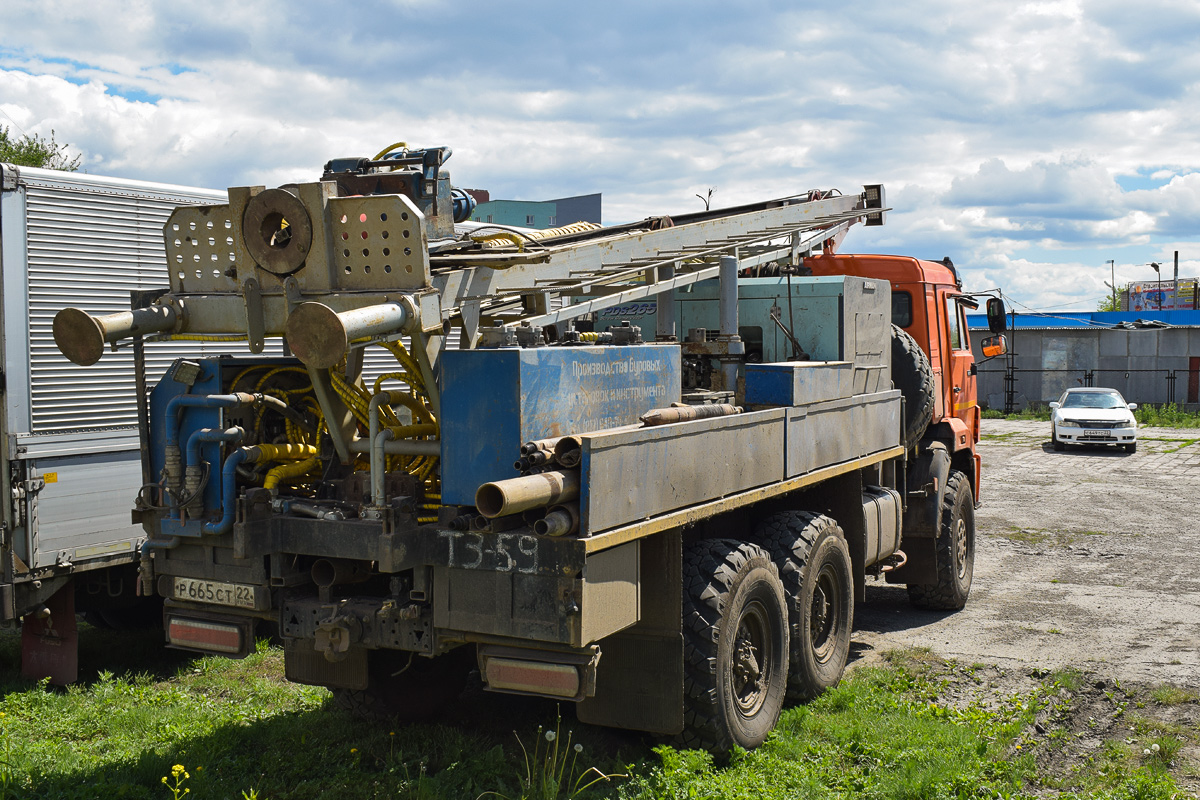 Алтайский край, № Р 665 СТ 22 — КамАЗ-43118-50
