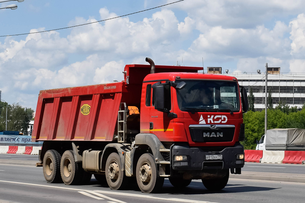 Москва, № В 813 ХН 799 — MAN TGS 41.480