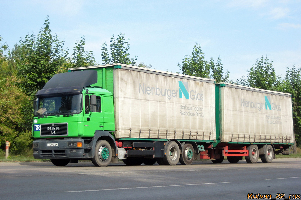 Восточно-Казахстанская область, № F 427 XAM — MAN F2000 26.xxx (общая)