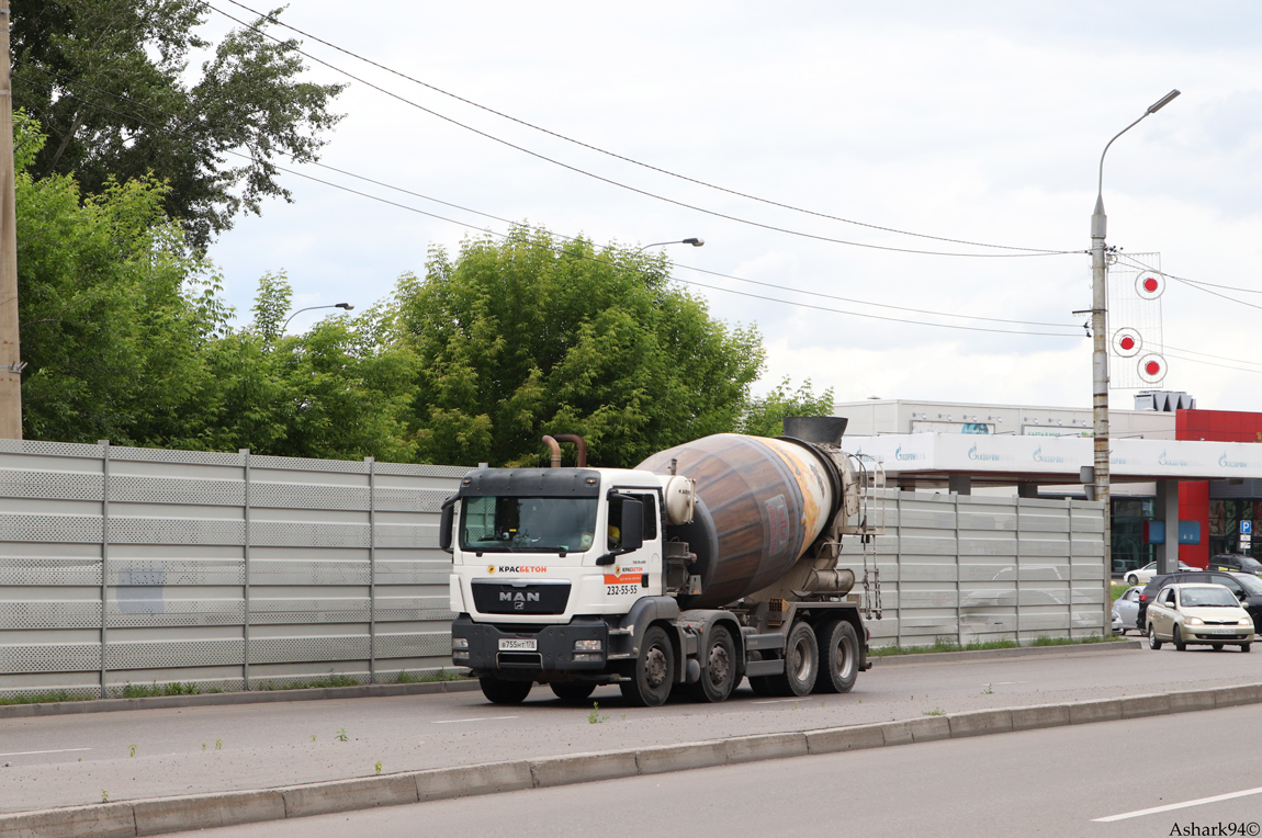 Красноярский край, № В 755 НТ 178 — MAN TGS 35.400