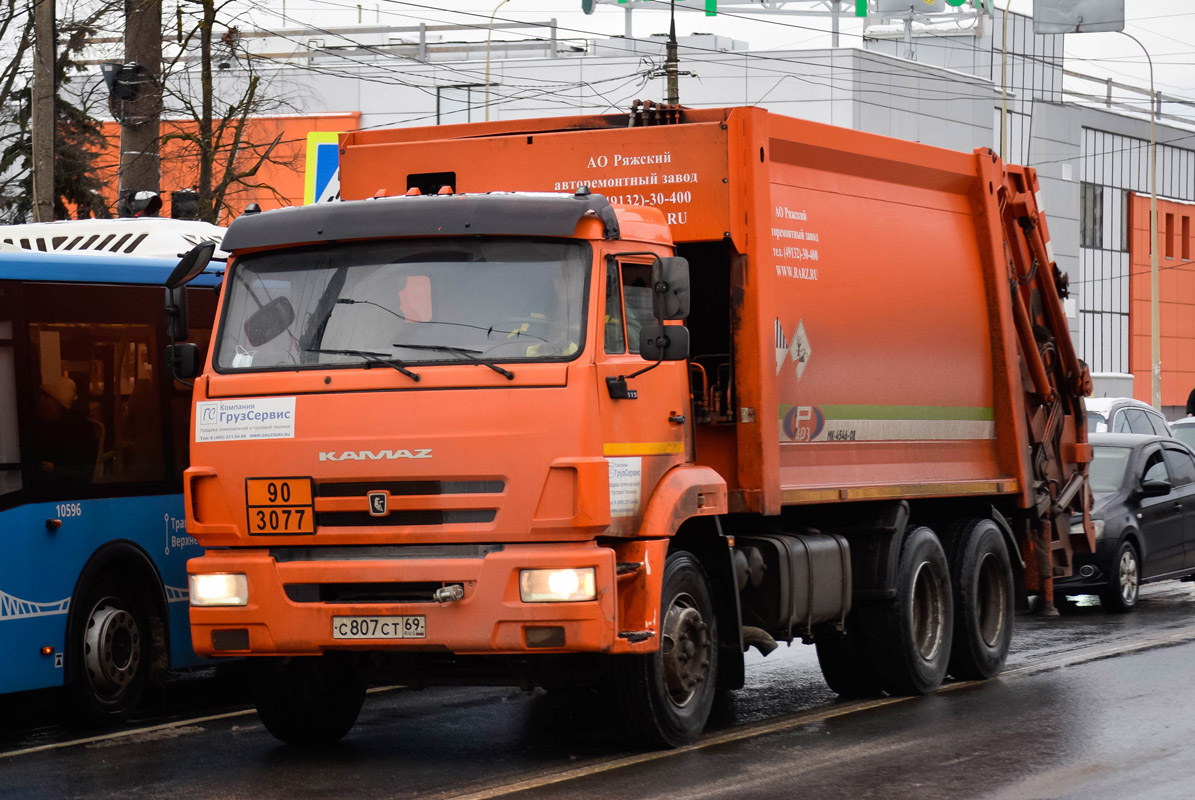 Тверская область, № С 807 СТ 69 — КамАЗ-65115-A5(48)