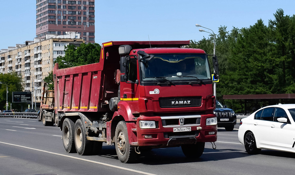 Москва, № Р 765 ОУ 799 — КамАЗ-6580-S5(87)