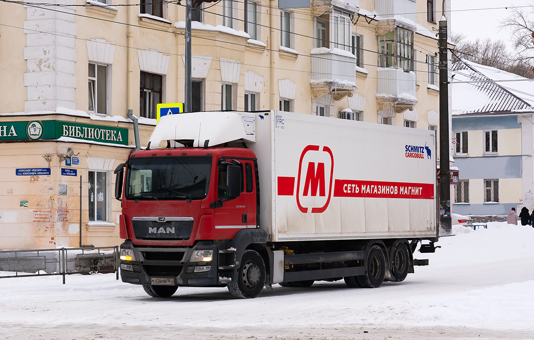 Башкортостан, № У 136 ОМ 102 — MAN TGS 28.360