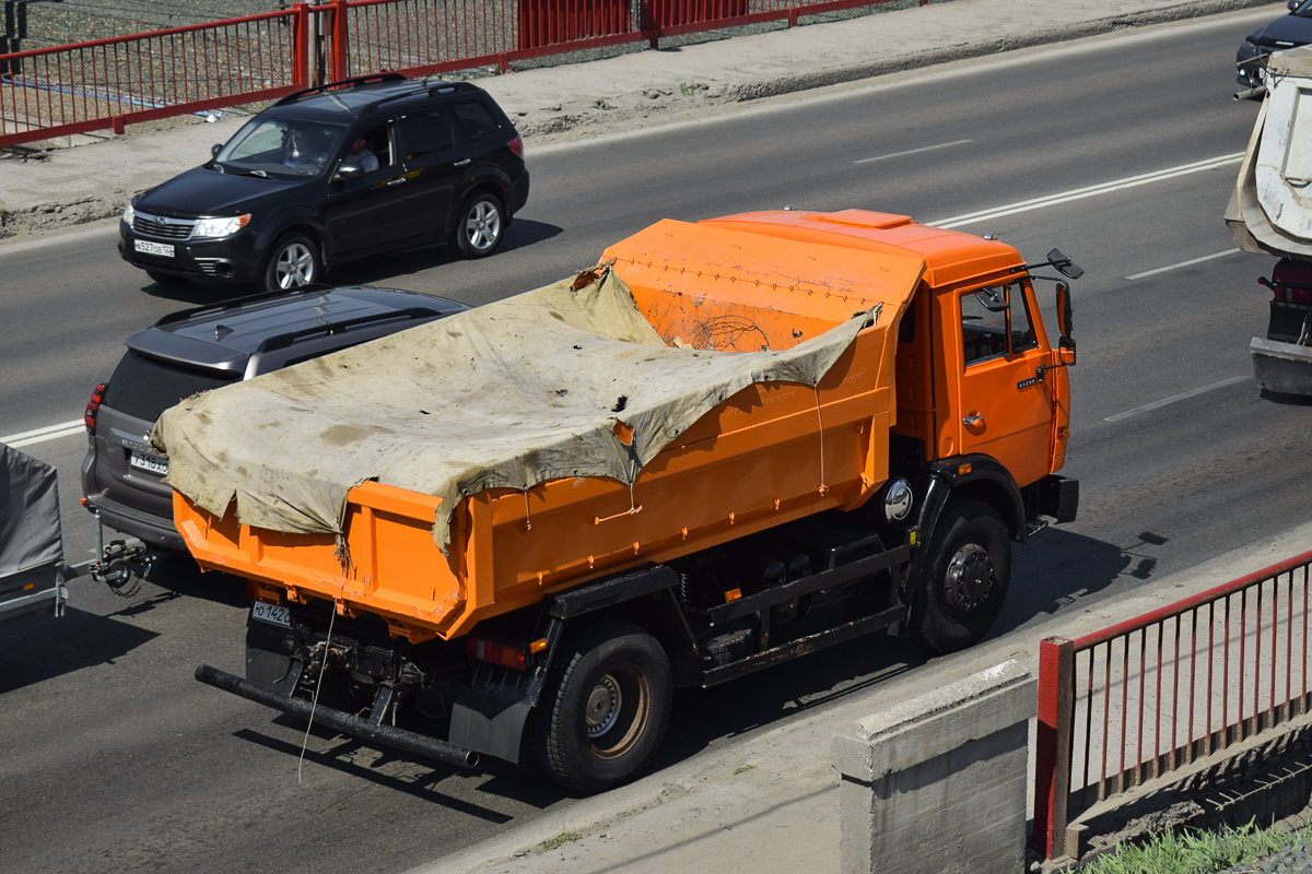 Алтайский край, № О 142 ОО 22 — КамАЗ-43255-A3(96)