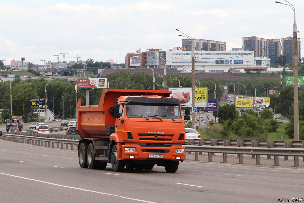 Красноярский край, № С 990 МС 124 — КамАЗ-65115-A4(23)