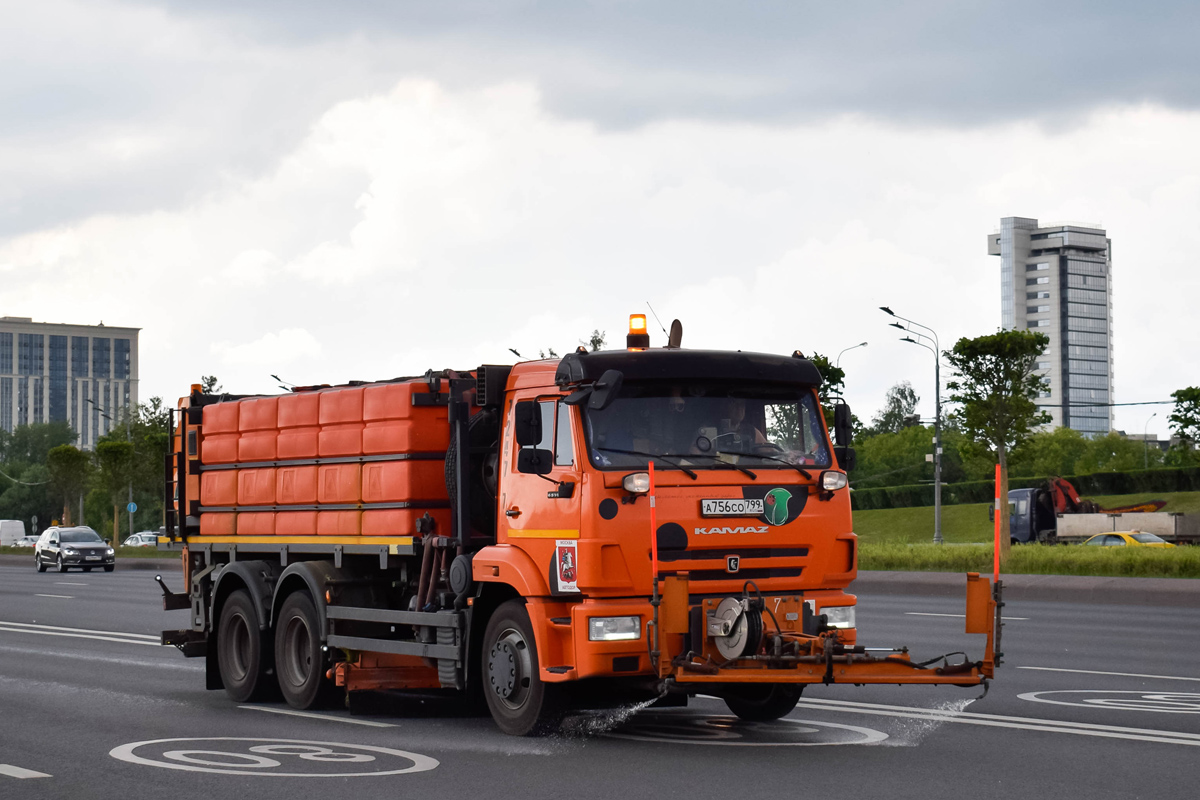 Москва, № А 756 СО 799 — КамАЗ-65115-A5(48)
