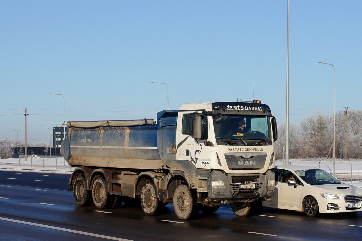 Литва, № LPZ 400 — MAN TGS Euro 6 (Общая модель)