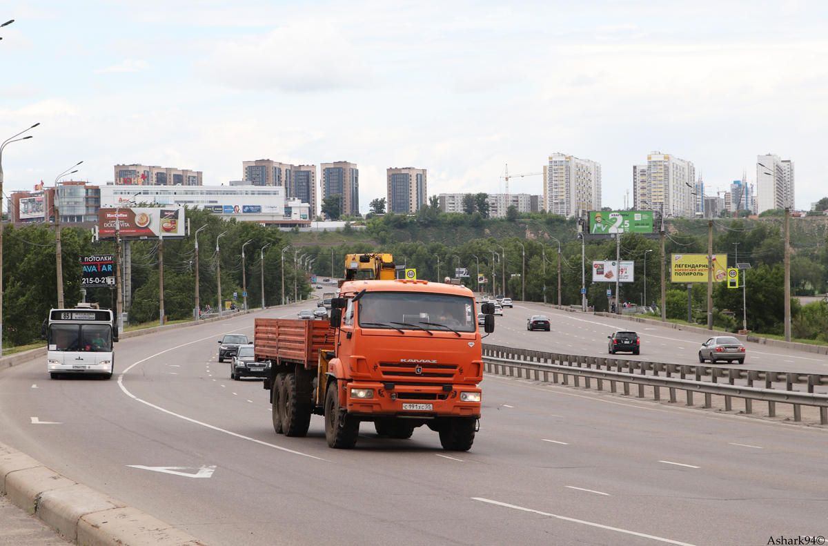 Красноярский край, № С 191 ХС 55 — КамАЗ-43118-24