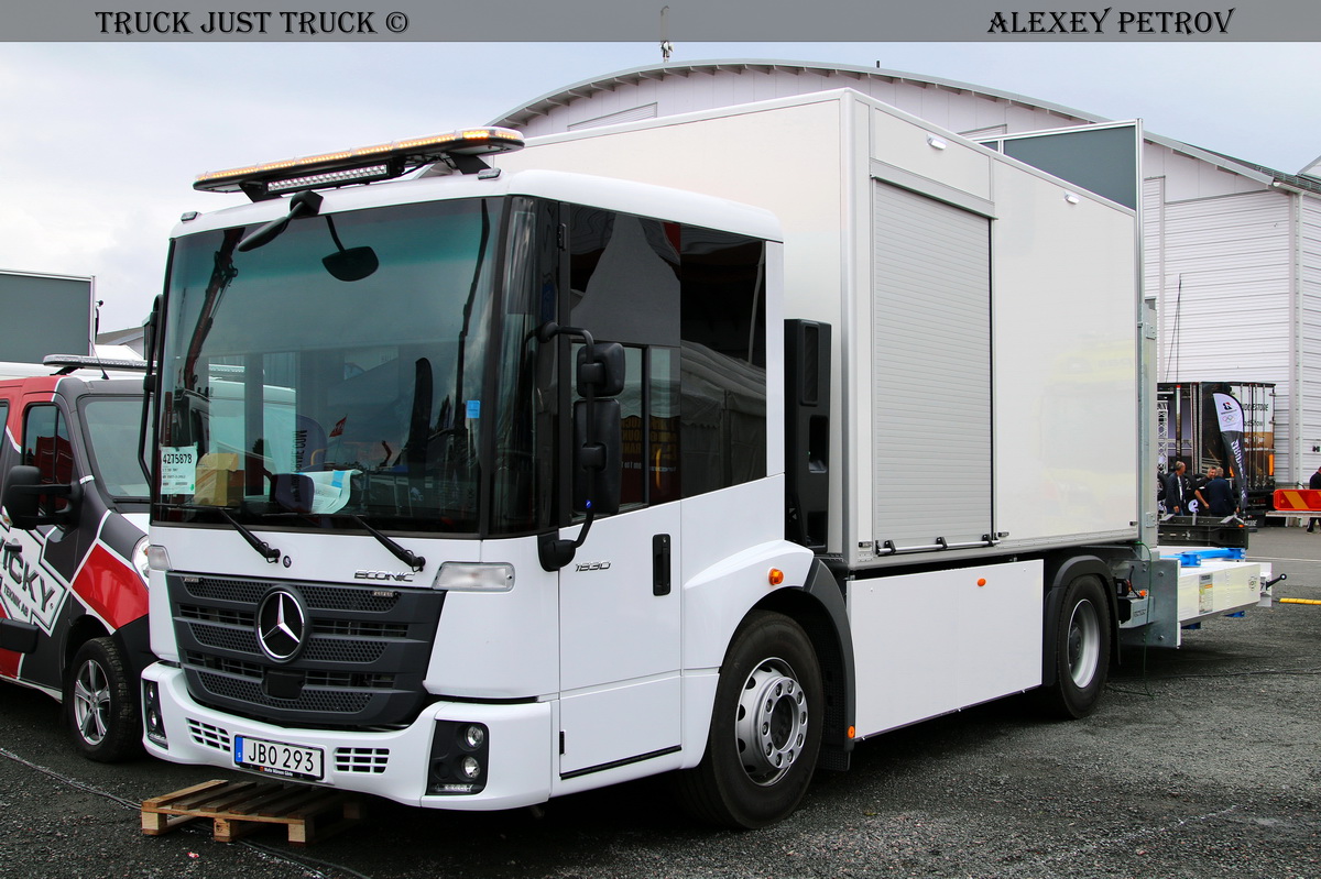 Швеция, № JBO 923 — Mercedes-Benz Econic; Швеция — Nordic Trophy 2018