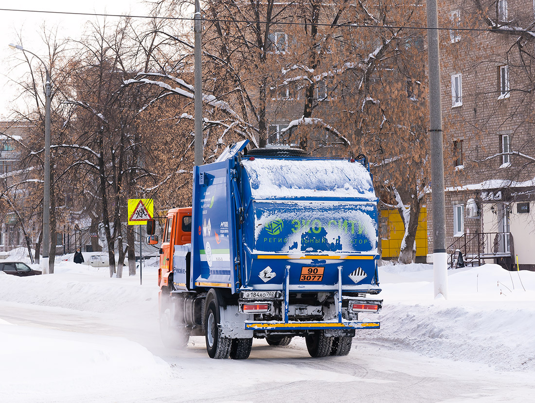 Башкортостан, № В 184 АО 702 — КамАЗ-53605-A5(48)