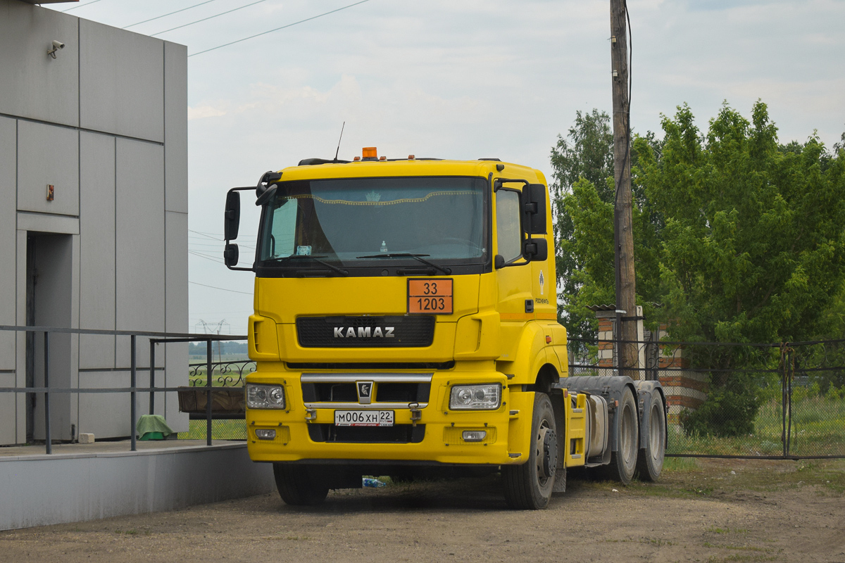 Алтайский край, № М 006 ХН 22 — КамАЗ-65206-S5(87)
