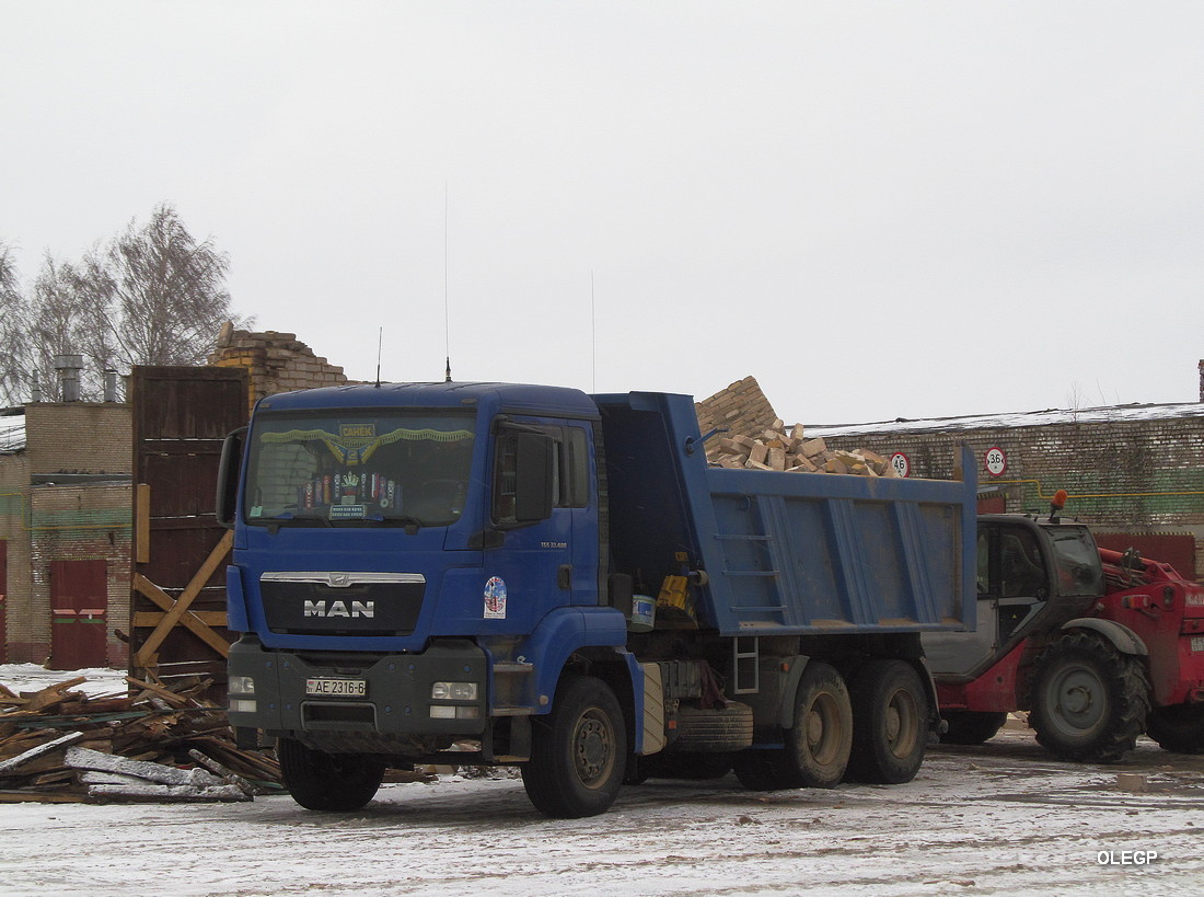 Могилёвская область, № АЕ 2316-6 — MAN TGS 33.430