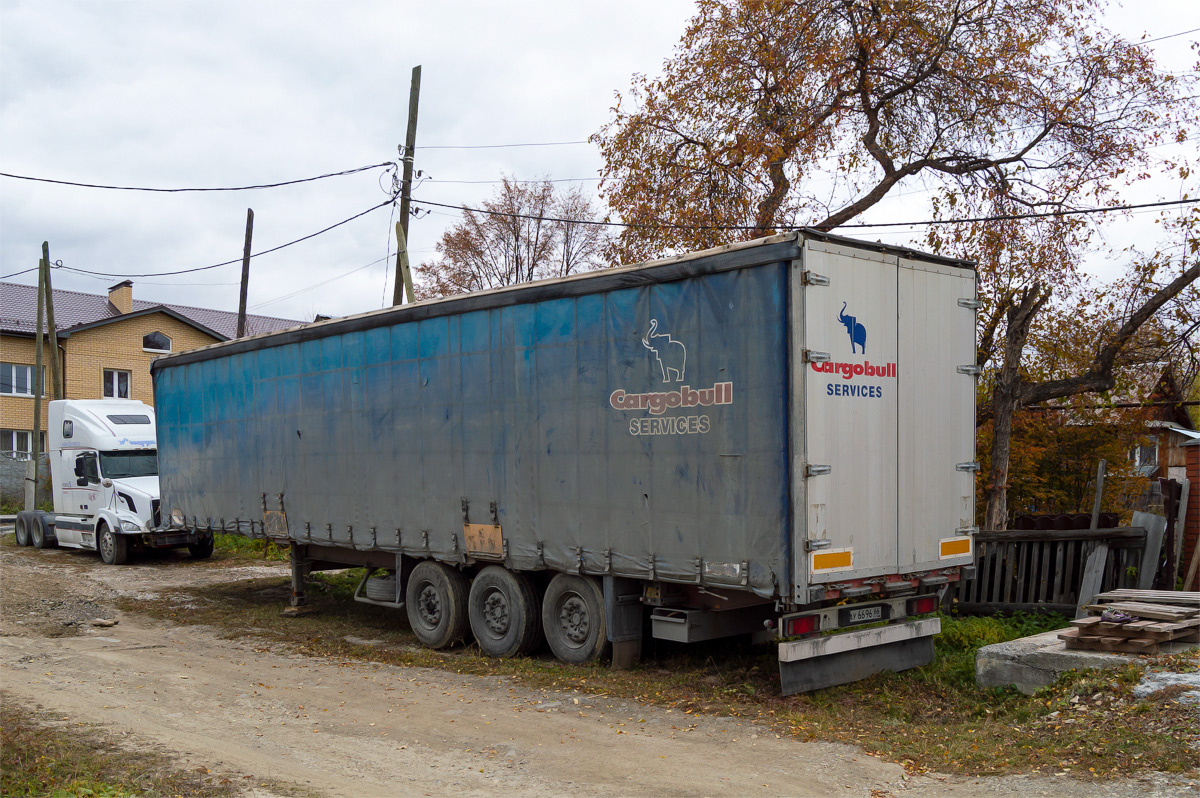 Свердловская область, № АУ 6696 66 — Schmitz Cargobull S.CS / SCB*S3T / S01