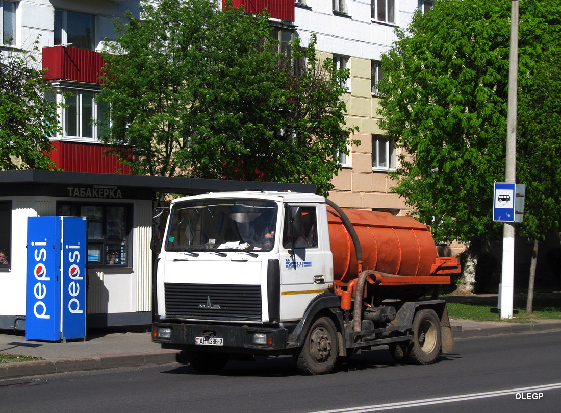 Витебская область, № АН 4386-7 — МАЗ-457043