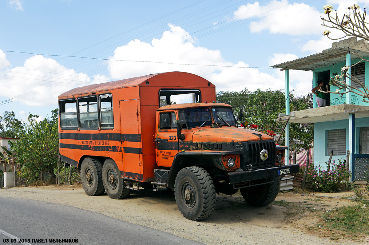 Куба, № 333 — Урал-4320 / 5557 (общая модель)