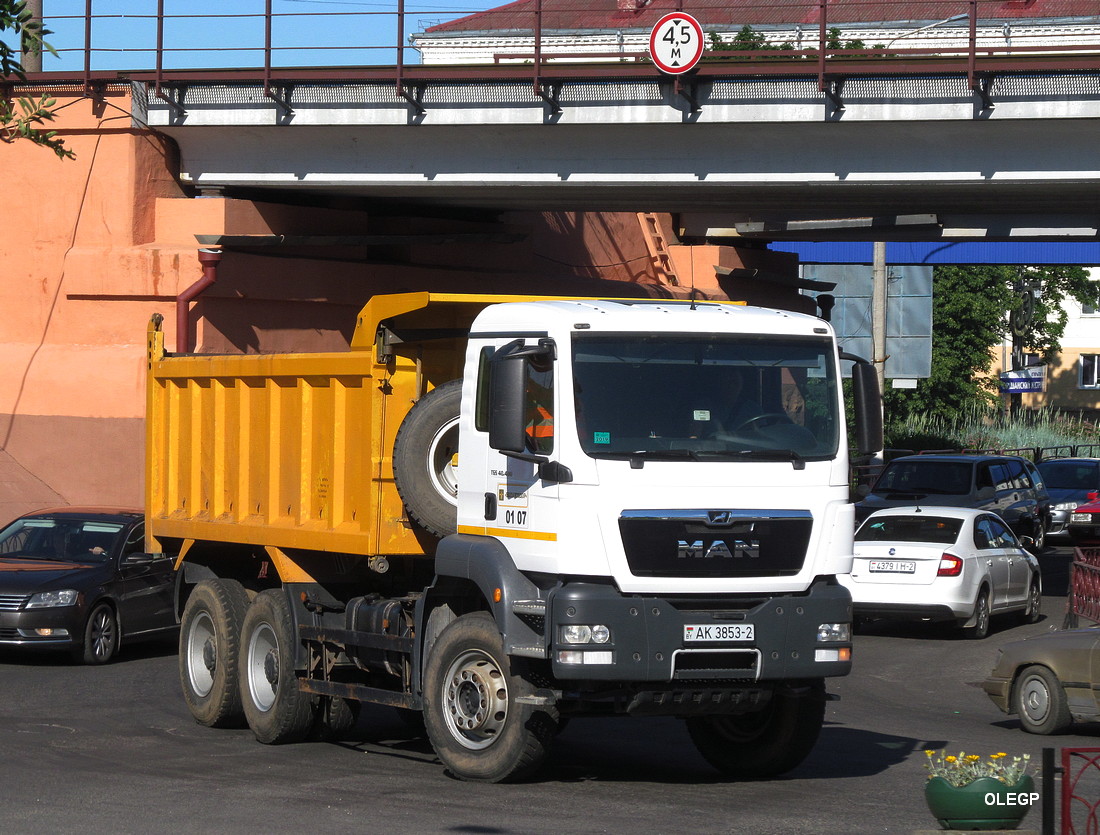 Витебская область, № АК 3853-2 — MAN TGS 40.400