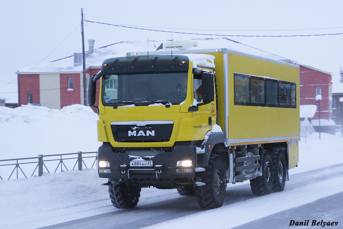 Ненецкий автономный округ, № А 884 АО 83 — MAN TGS 33.400